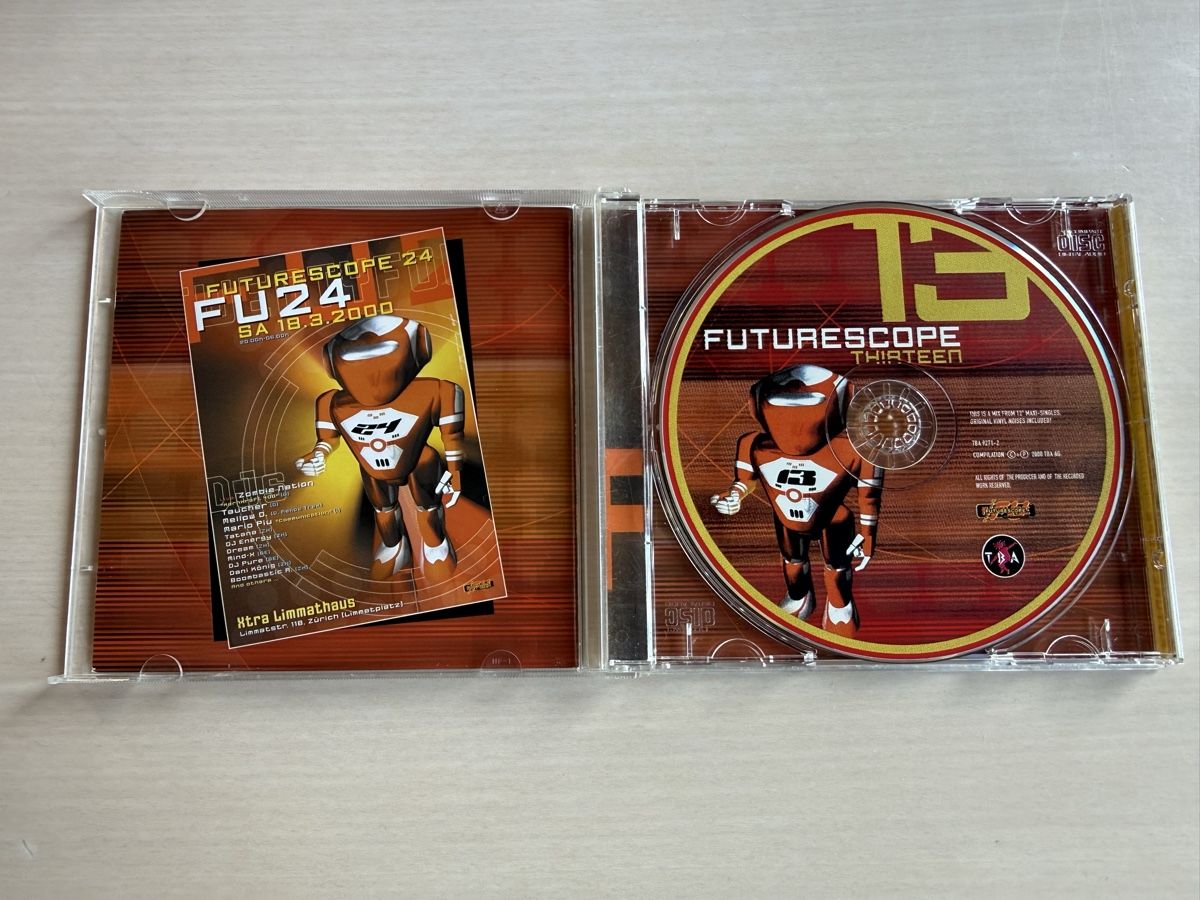 CD: Futurescope Thirteen CD – Usato da Oberried Brienz venduto da Chyara 2