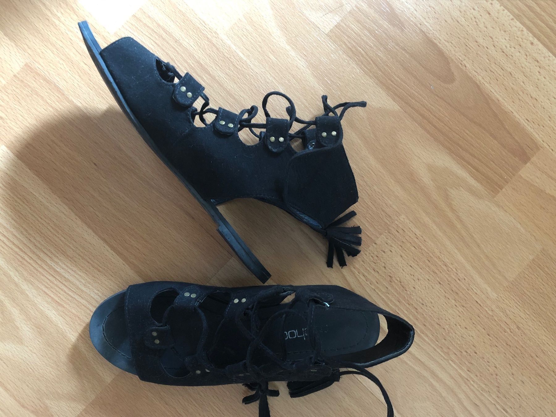 Scarpe da donna: Sandales noires BOOHOO – Usato da Lausanne venduto da amischle99
