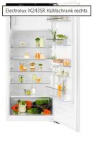Einbaukühlschrank Electrolux EK246SRWE weiss