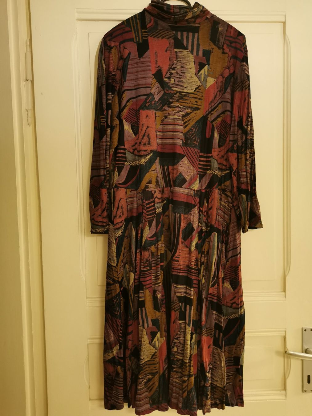 Vestiti: Schönes Vintage Kleid mit Muster, ca. Grösse 40 – Usato da Zürich venduto da Hibiskus3 1