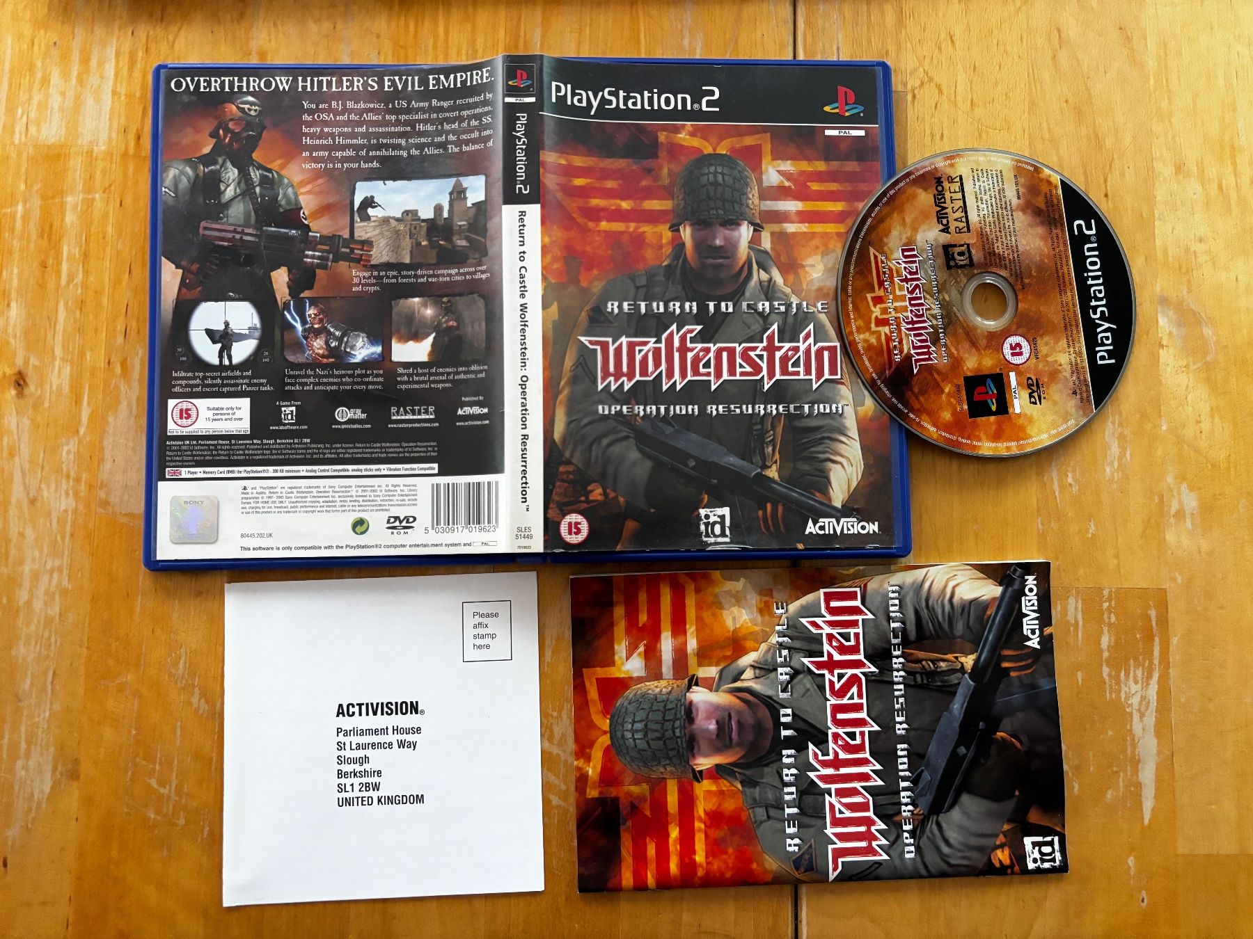 Giochi: Return to Castle Wolfenstein Operation Resurrection (CIB) – Usato da Frenkendorf venduto da Fionchen