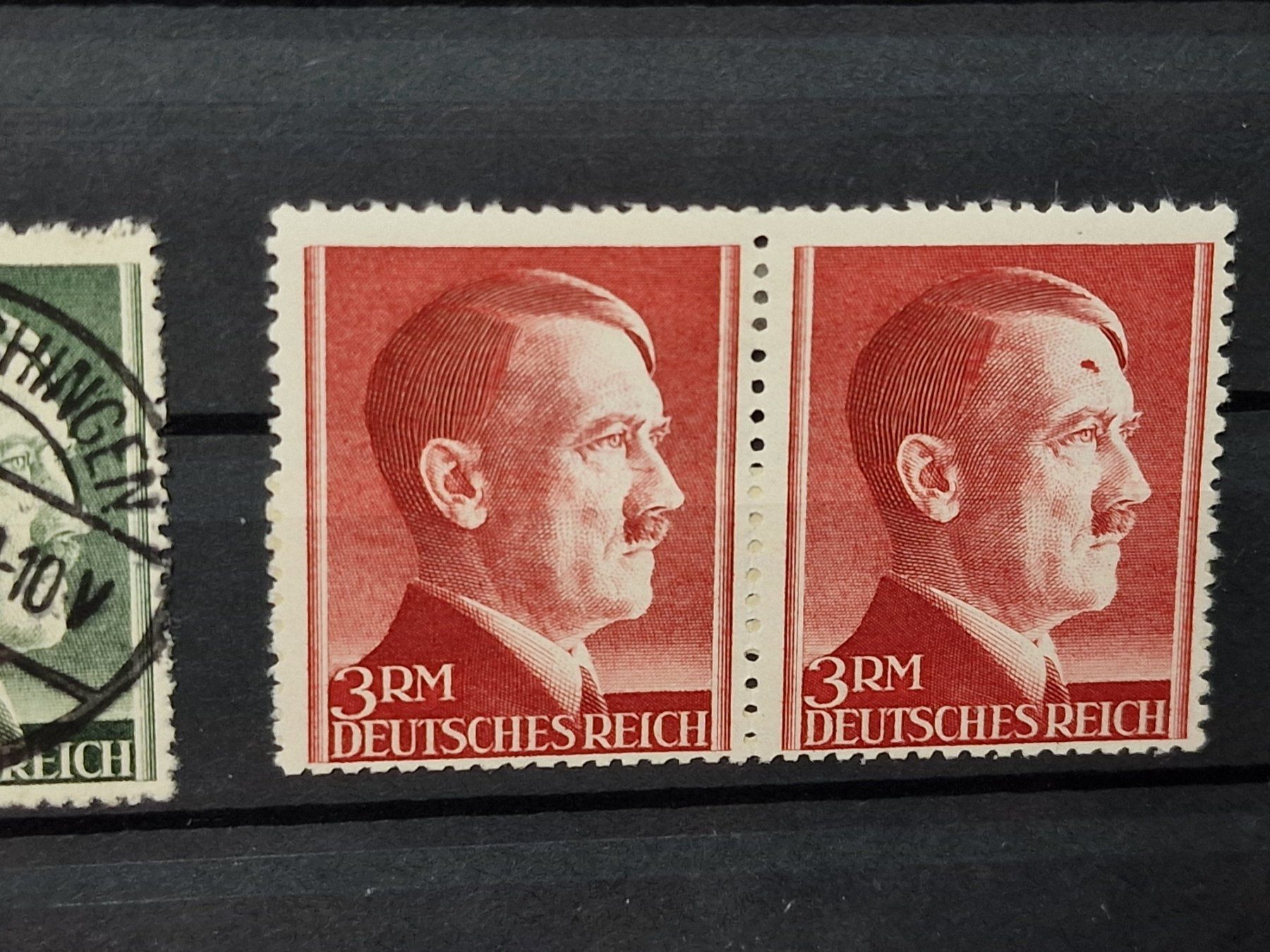 Tutti i francobolli: Deutsches Reich 781b/784b/785b - postfrisch & o – Usato da Aesch LU venduto da briefmarken.uray 6