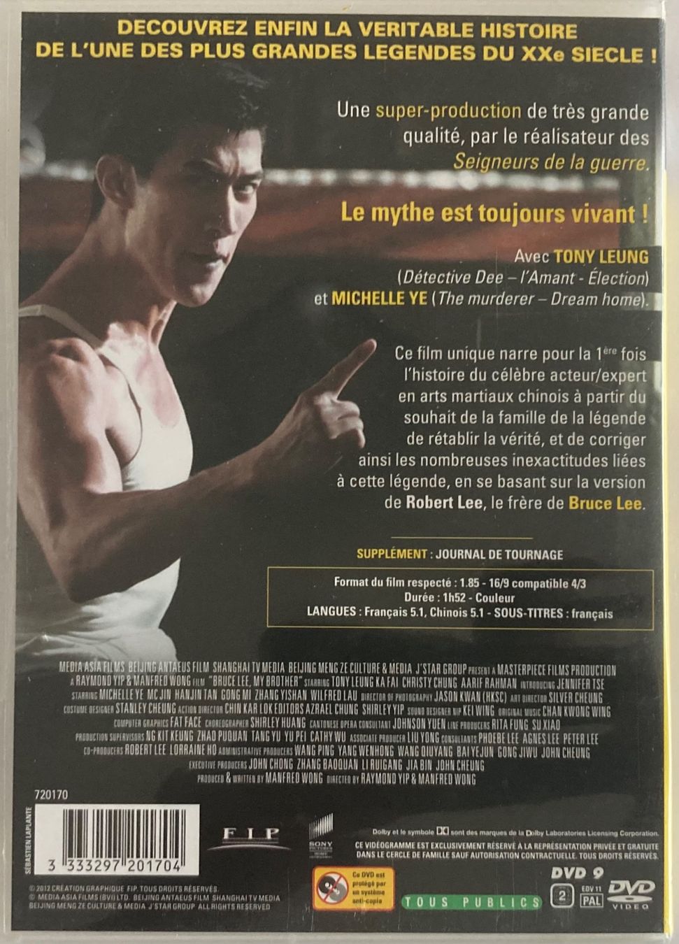 Tutti i DVDs: BRUCE LEE (NAISSANCE D'UNE LEGENDE) – Usato da Poliez-Pittet venduto da Newtown-Records 1