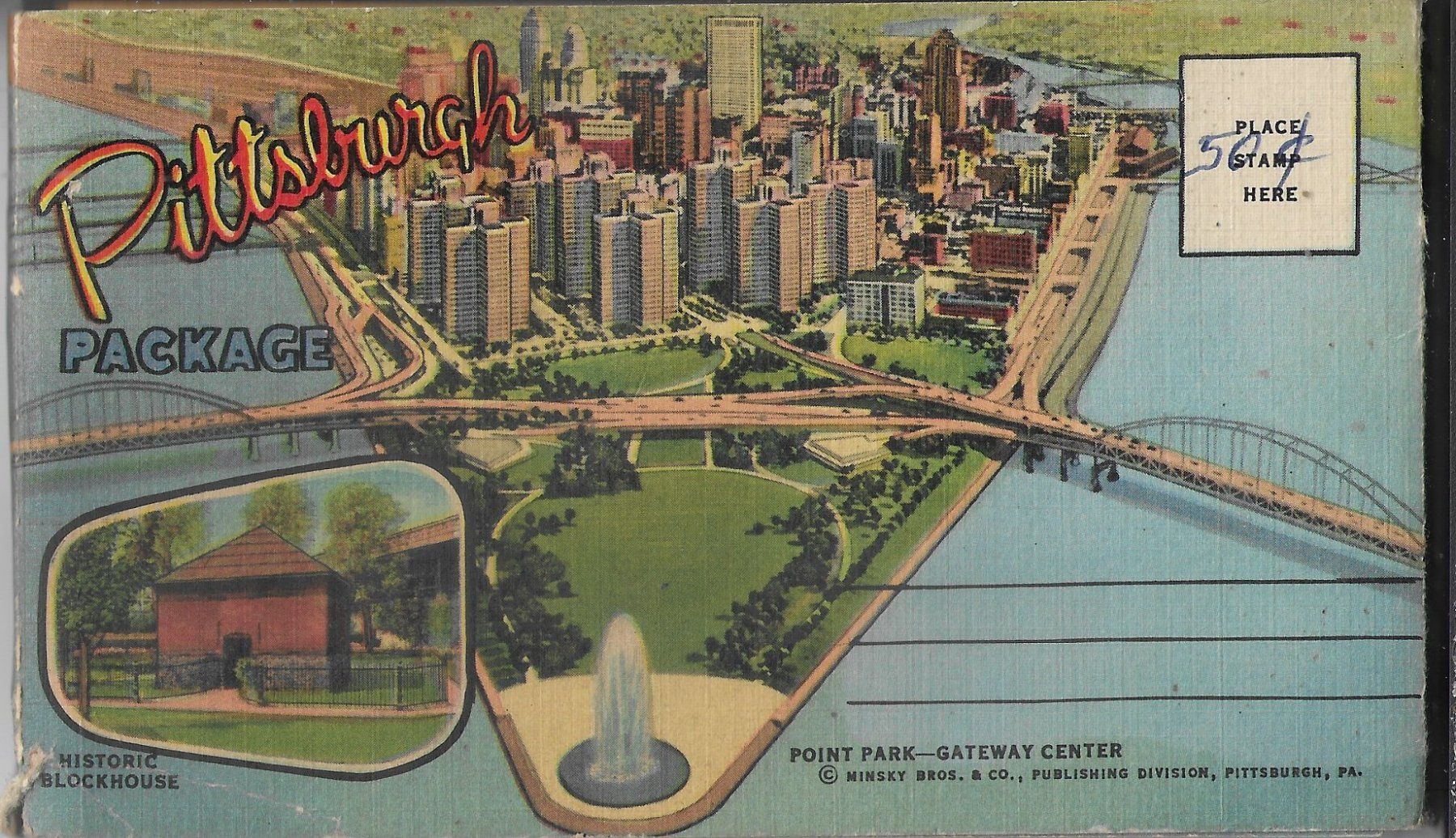 Cartoline postali: 20 AK von Pittsburgh – Usato da Ettingen venduto da Kartenplanet