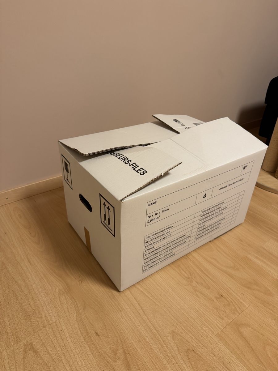 Kartons: 30 Moving boxes – Gebraucht aus Zürich von can_5mdb 1
