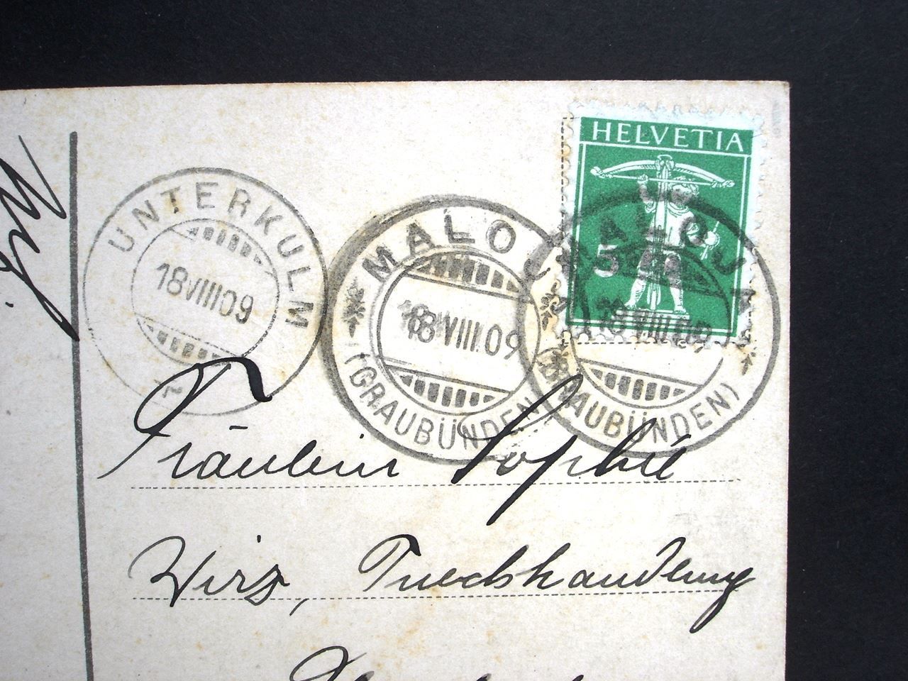 Cartes postales: MALOJA – D'occasion à Jona par philajona 1