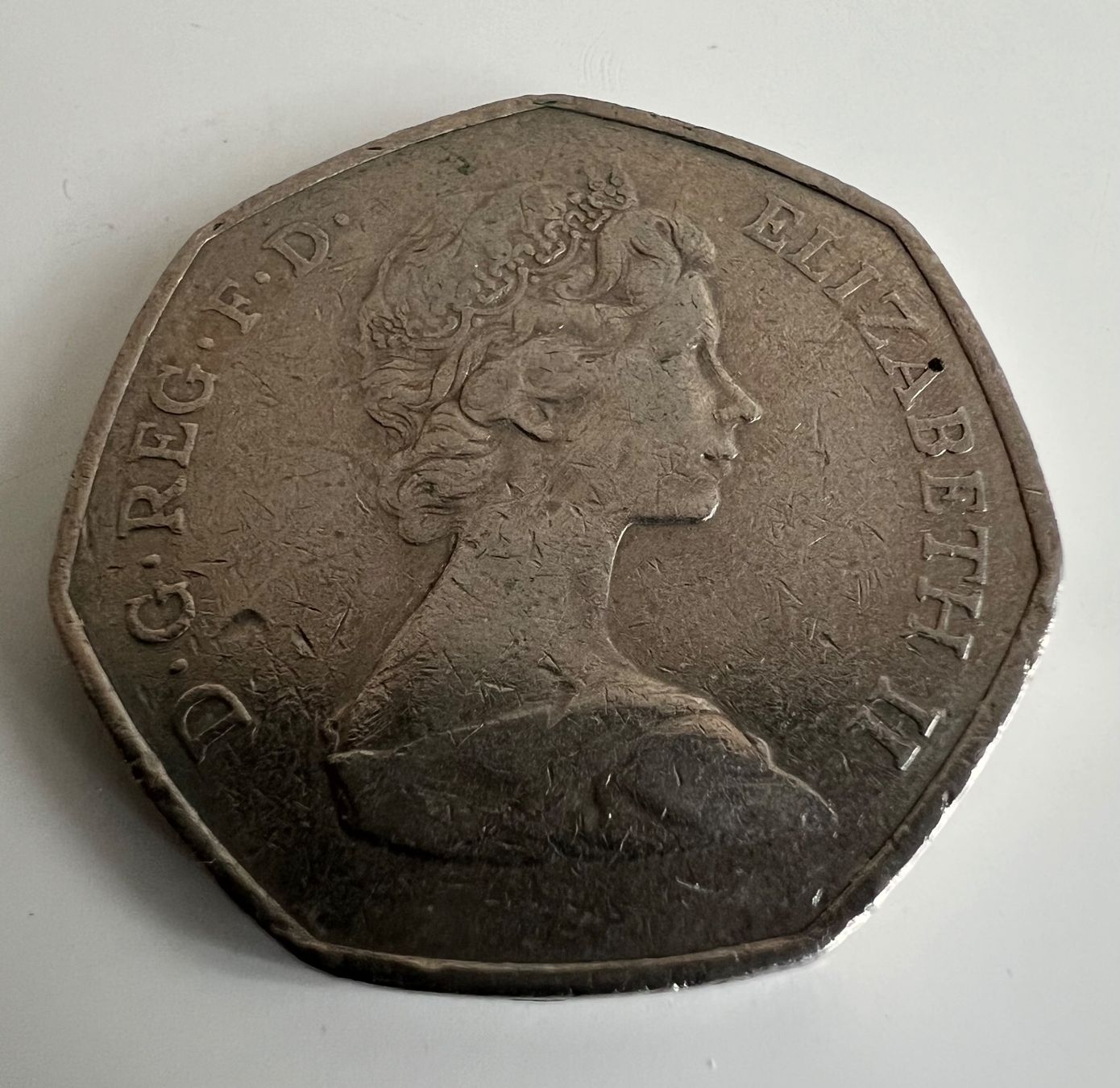 Tutti le monete: Grossbritannien 50 Pence, Eintritt in die EEC – Usato da Adliswil venduto da 0ml4t 1