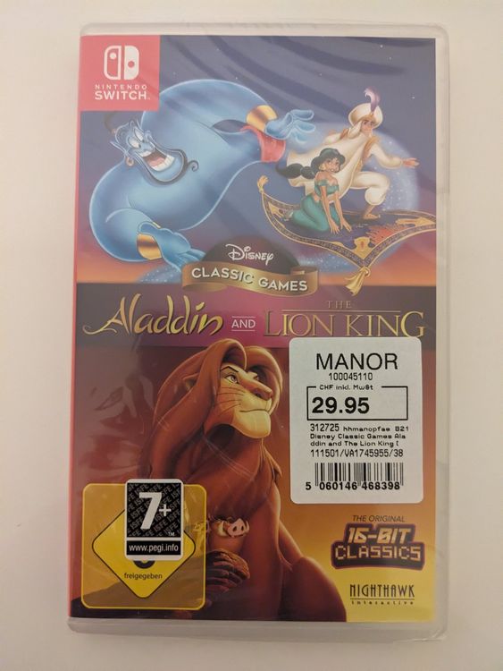Nintendo Switch Disney Classic Games Collection ( OVP ) Kaufen auf