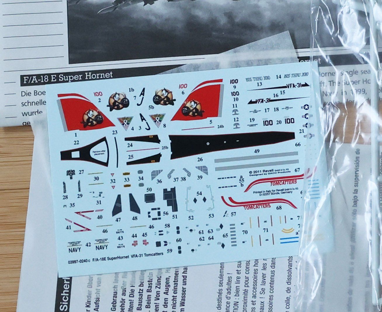 Revell Kit di modellismo & Modellini statici: F/A-18 E Super Hornet- Revell 1/144 – Nuovo (secondo la descrizione) da Frick venduto da Kasa66 3