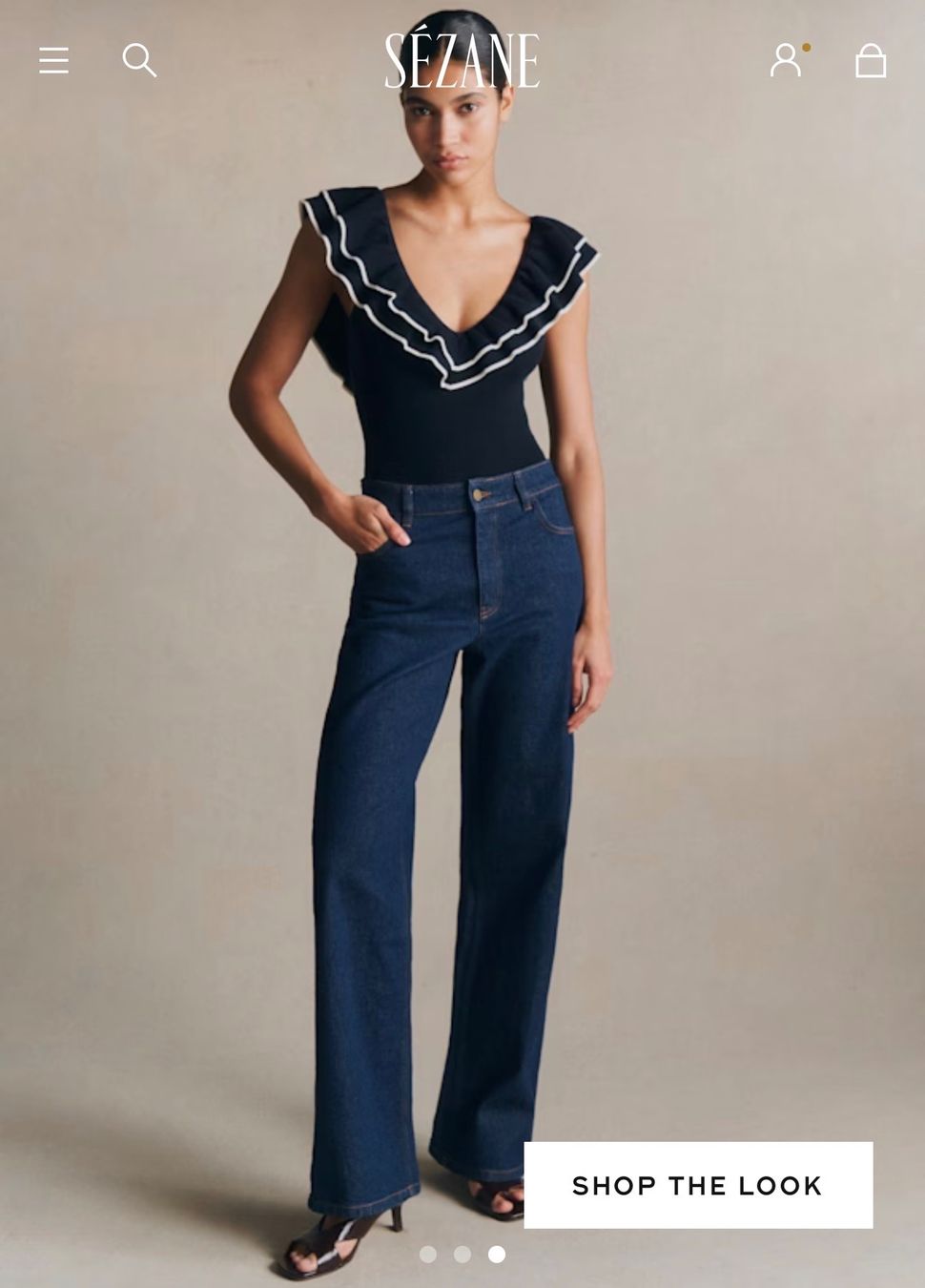 Sezane Top: Sezane Bodysuit – Nuovo (secondo la descrizione) da Fällanden venduto da jen_5rbs 4