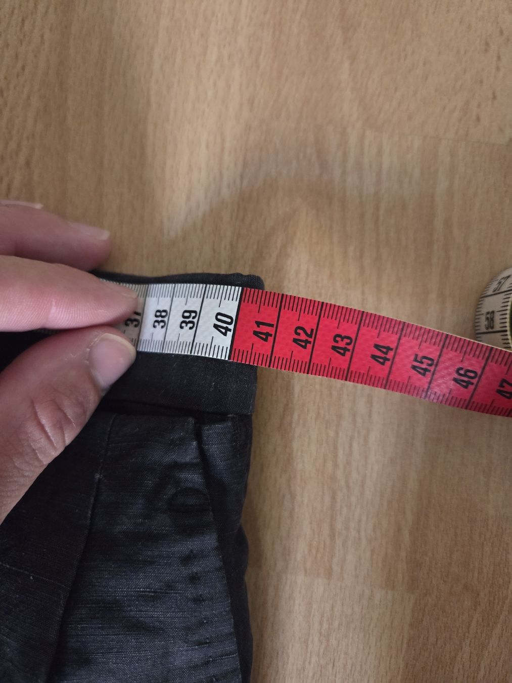 Pantaloni: pantalon Hermès en soie et lin – Usato da Biel/Bienne venduto da Totalkelly 5