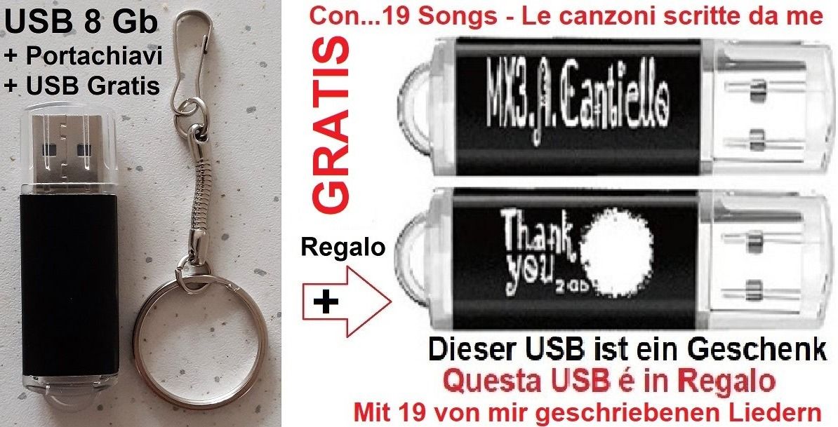 Musikinstrumente: Mandoline / Akkordeon  USB 8Gb + USB Gratis – Neu (gemäss Beschreibung) aus Locarno von Antonio41 5