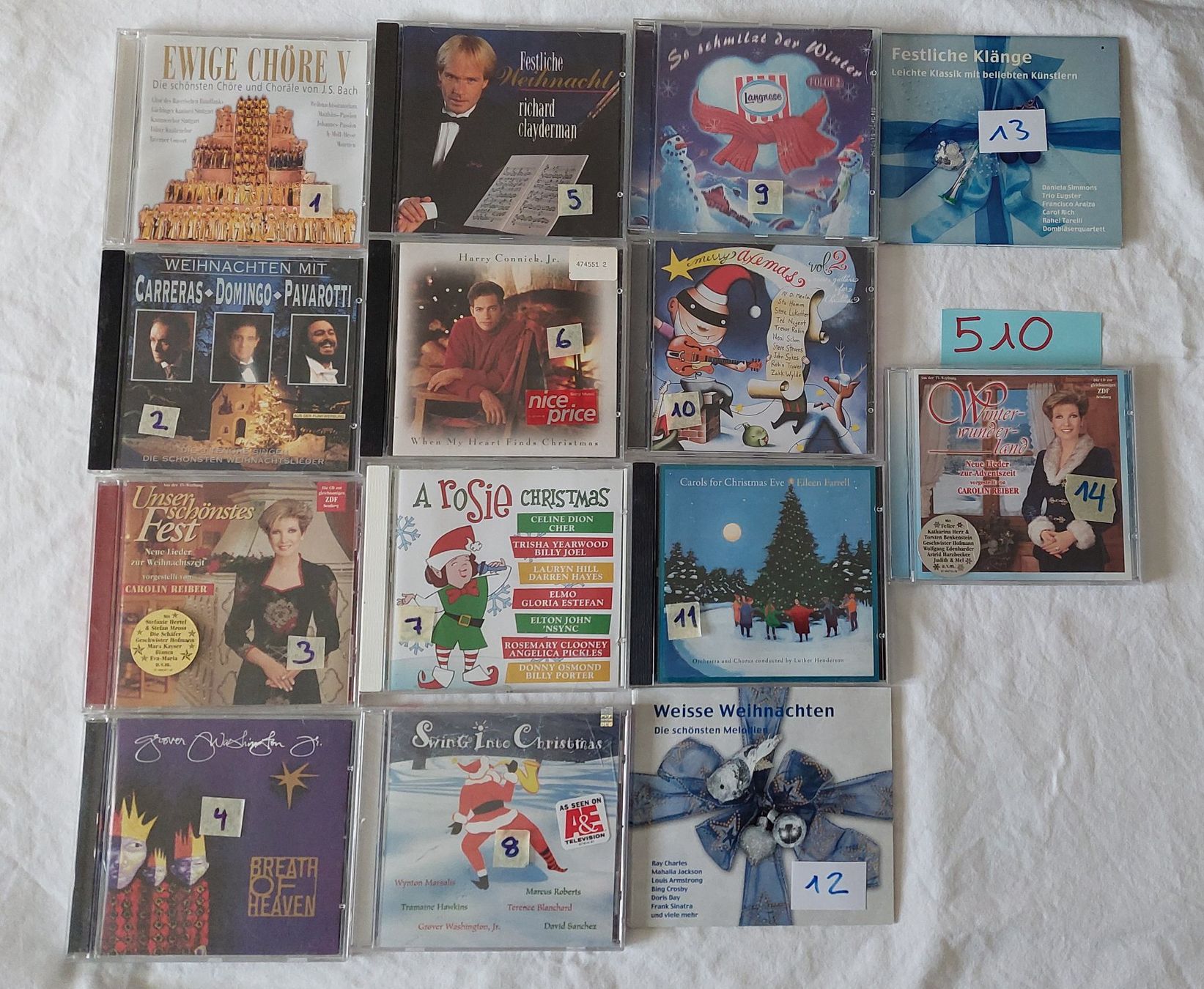 CD: 14 Weihnachts CDs, auch einzeln möglich – Usato da Uitikon Waldegg venduto da Smeragol 1