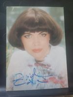 Mireille Mathieu - handsignierte Autogrammkarte