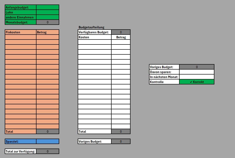 Microsoft Applications: Budgetplaner Excel – Neuf (Voir description) à Winterthur par liv_wpy9