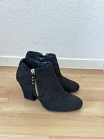 Stiefeletten Schwarz Gr. 39