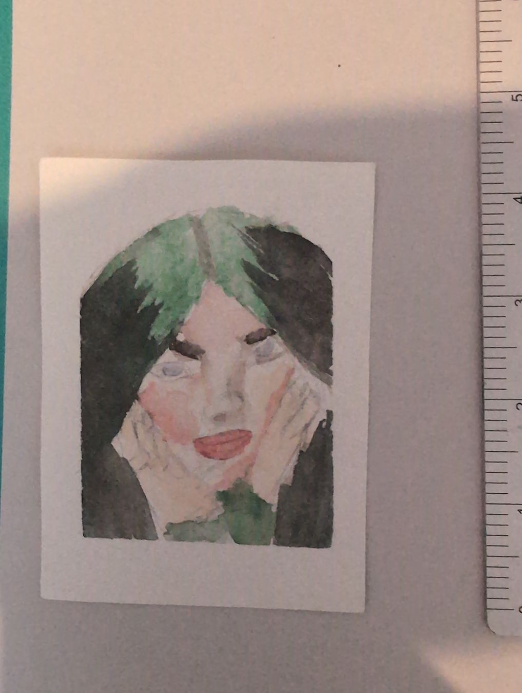 Dipinti: Aquarell, Billie Eilish, Original  – Nuovo e nell'imballaggio originale da Zürich venduto da cal_2zxq