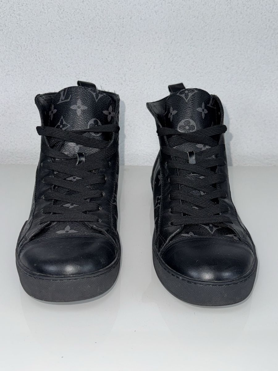 Louis Vuitton Scarpe da uomo: Louis Vuitton High Top Sneakers Schwarz Monogram – Usato da Glattpark(Opfikon) venduto da modewelt 1
