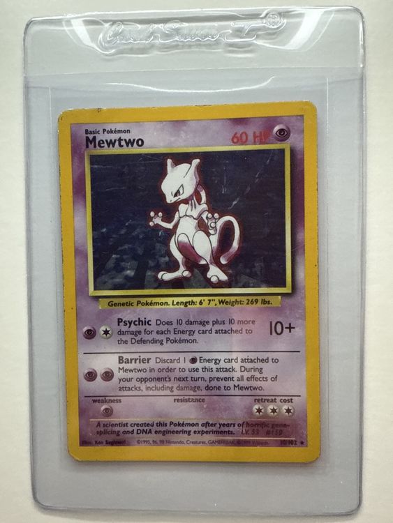 Mewtwo Base Set Englisch (Gebraucht) in Chur für CHF 6 – mit Lieferung ...