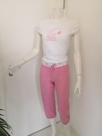 🤩H&M & SNOOPY PYJAMA ROSA-WEISS & DRUCK