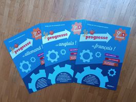 Je progresse en Allemand, Anglais, Français - 9e Harmos!