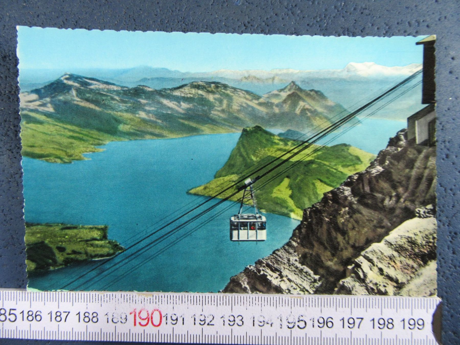 Cartoline postali: LUFTSEILBAHN PILATUS-KULM AK ONW – Usato da Ettingen venduto da Hausi4711