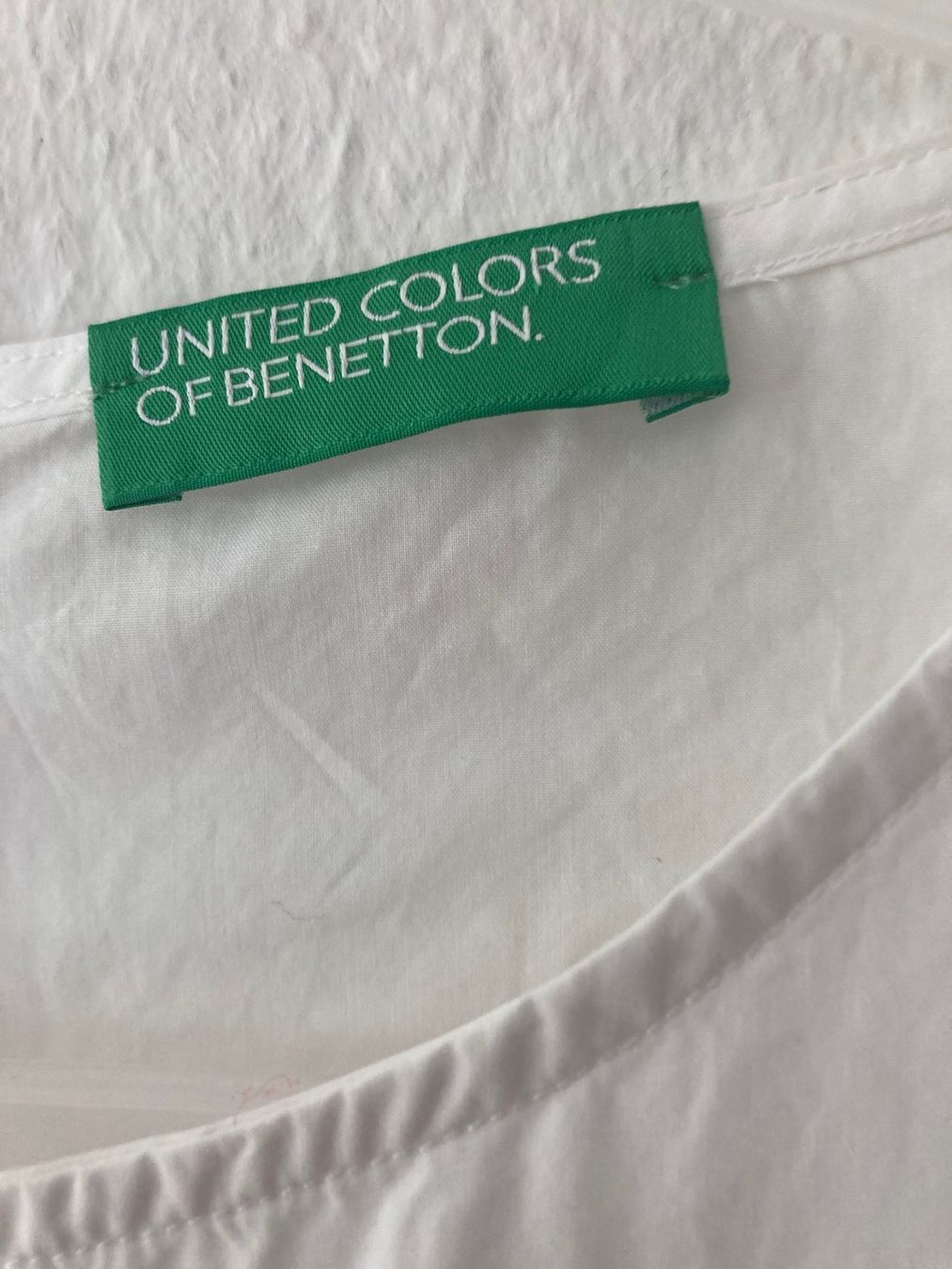 Benetton Vestiti: Kleid weiss von Benetton, Grösse L – Nuovo (secondo la descrizione) da Horgen venduto da Willdichhaben 2