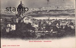 1906 AK Zürich-Neumünster - Kreuzkirche