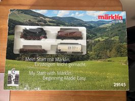 Märklin HO 29145 Start Set mit Dampflokomotive