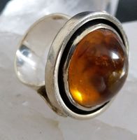 TOLLER BERNSTEIN RING IN 925 SILBER