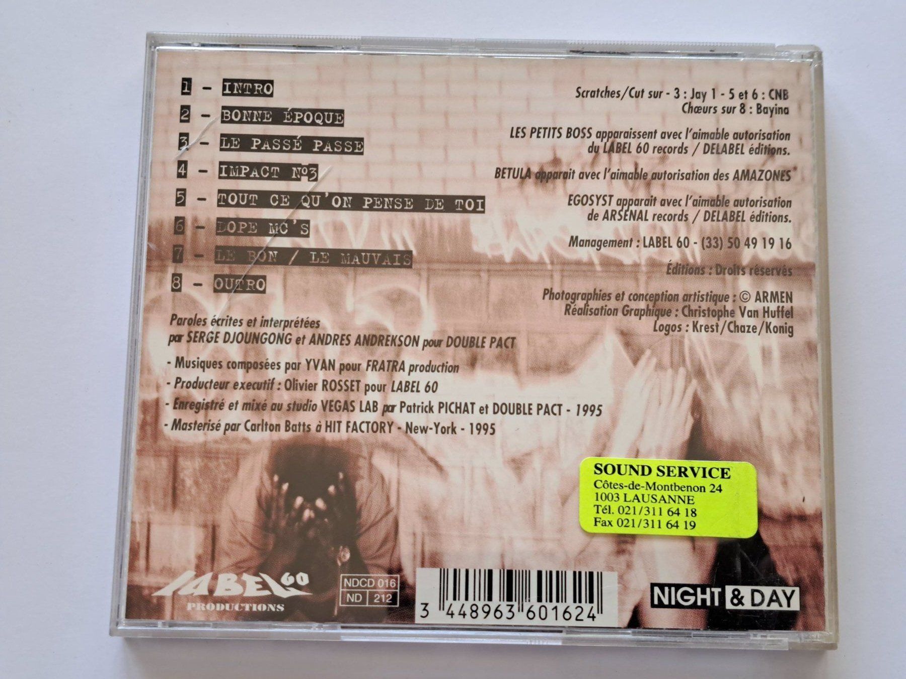 CD: CD Double Pact - Impact numéro 3 – Usato da Pully venduto da bro_n52j 1