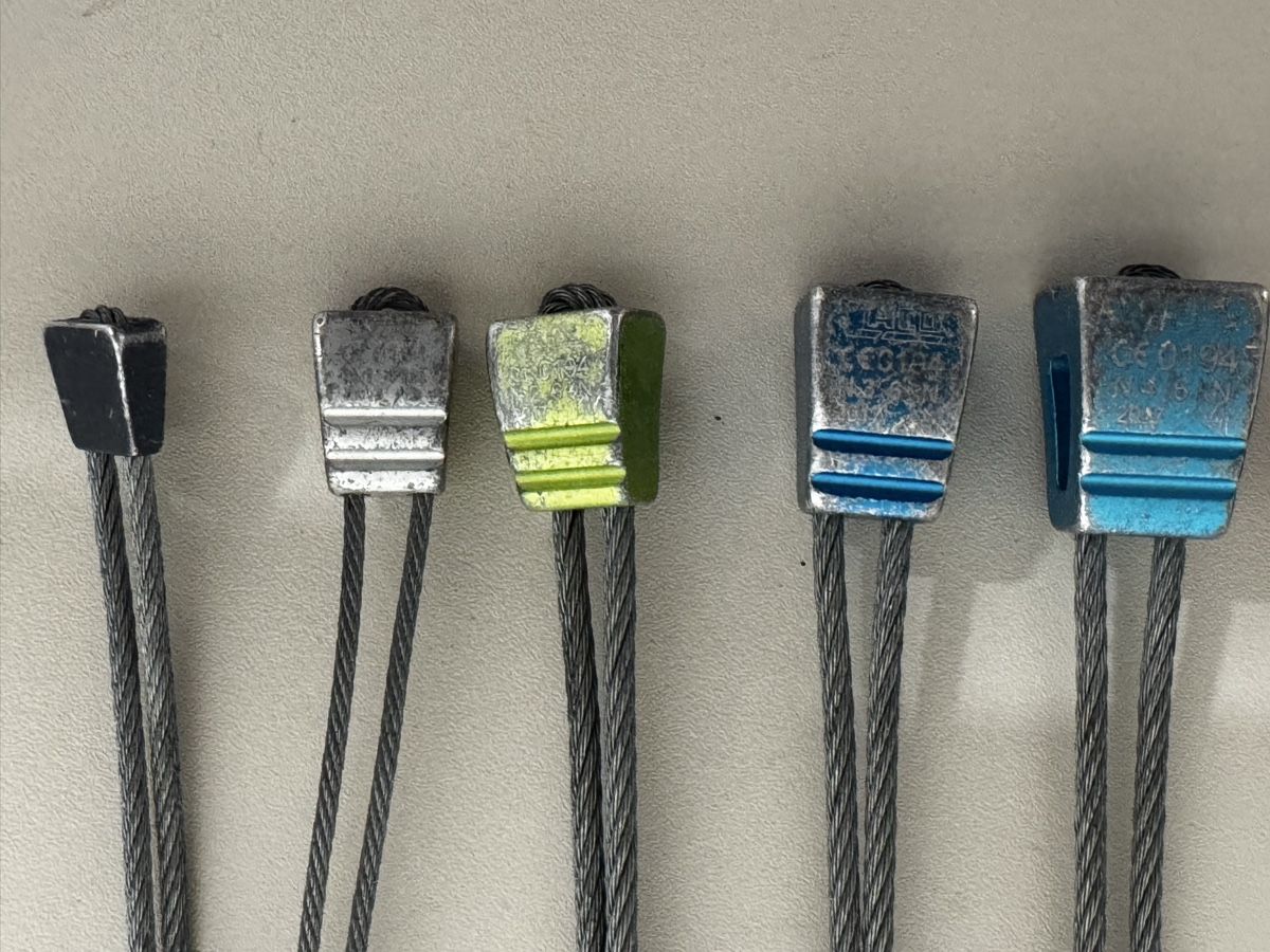 Attrezzatura da arrampicata: Klemmkeile Kletterset 7 Stück gebraucht – Usato da Zürich venduto da Nobs1 3