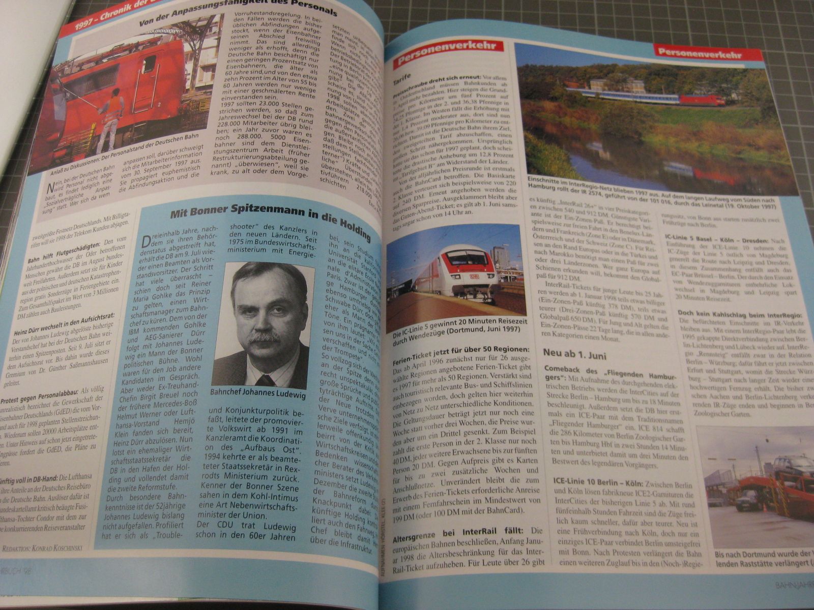 Livres: Heft: Bahn-Jahrbuch 1998 – D'occasion à Malters par Marosko 5