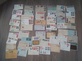 Italien : Lot von 50 Belegen versch. Art , 1 x perfin