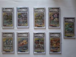 Pokemon Tag Team GX Sammlung CGC 9-10, Japanisch 🔥