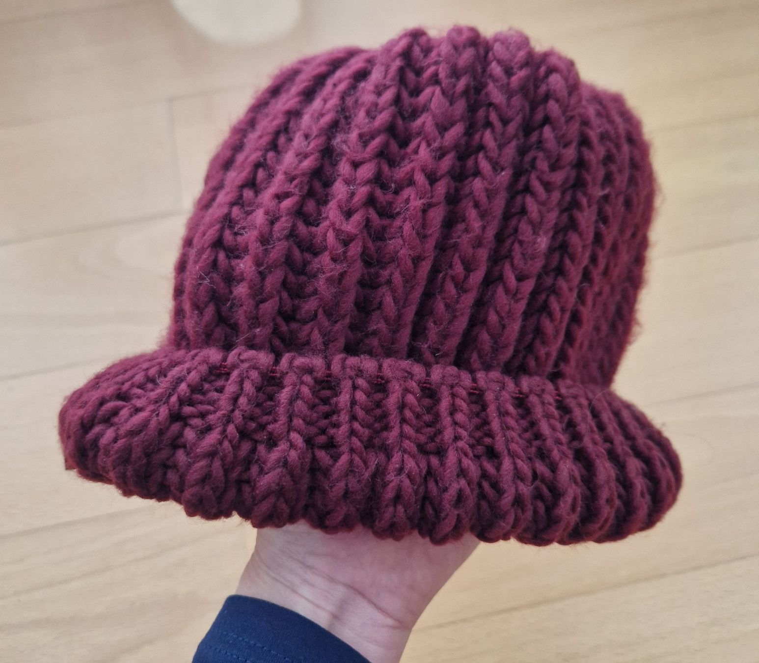 Copricapi, berretti & cappellini: Neue Mütze, Kappe, Beanie, Grobstrick, hat, cap, herbst – Nuovo e nell'imballaggio originale da Hettlingen venduto da worldexplorer 4