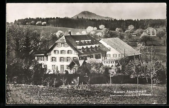 Cartoline postali: AK Lampenberg, Kurhaus Abendsmatt – Usato da Berlin venduto da bartko-reher