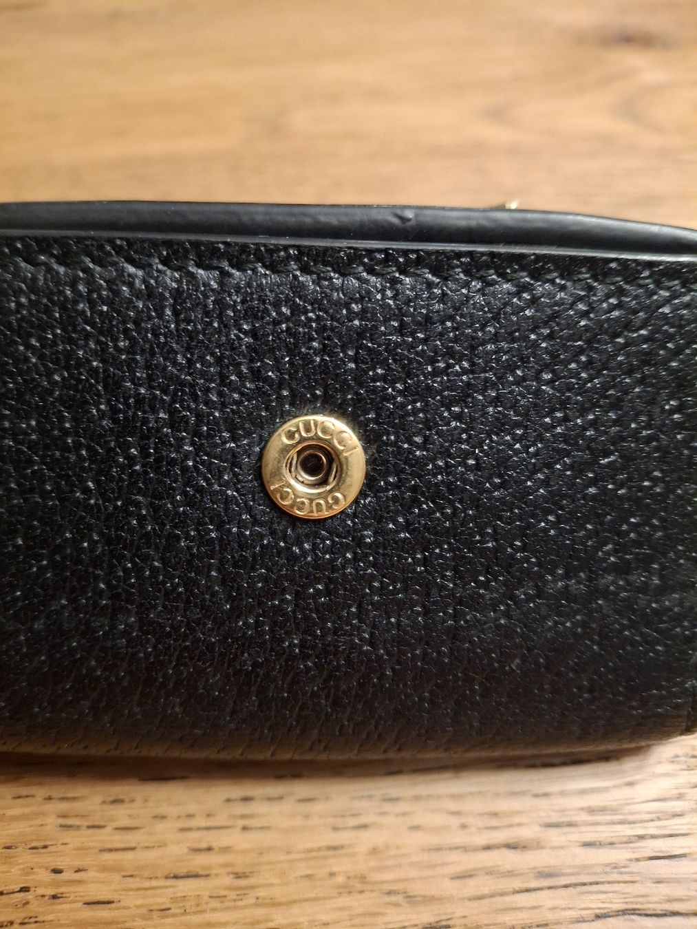 Gucci Portachiavi: Gucci Bee Key Holder Black Leather – Usato da Colombier NE venduto da nur_9kj9 2