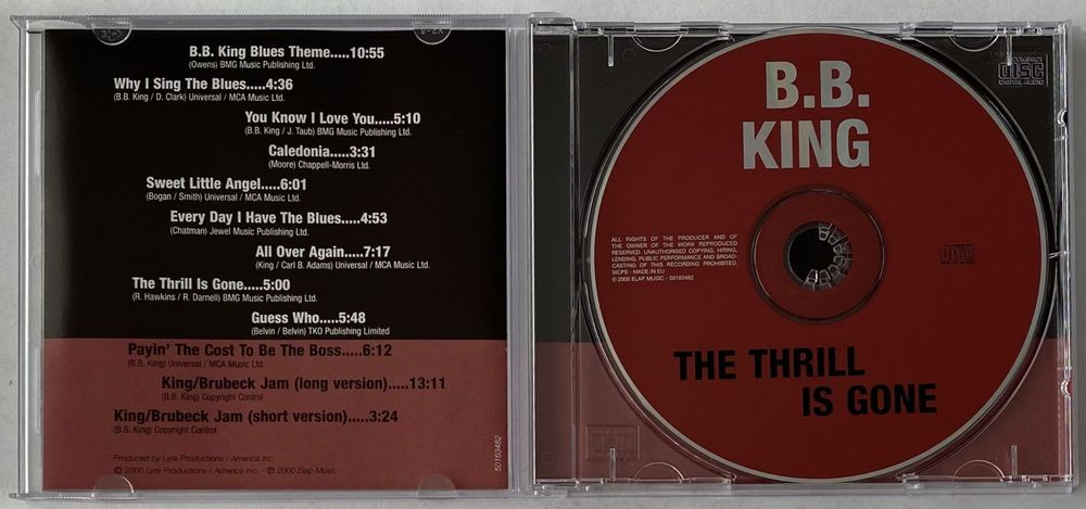 B.B. King, The Thrill Is Gone | Kaufen Auf Ricardo