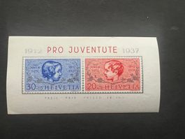 CH Pro Juventute Block 3  ** Super (4475)