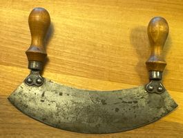 Antikes Hackmesser, Kräutermesser, Wiegemesser, Rarität!