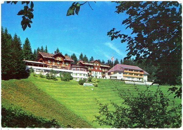Ansichtskarten: Hotel-Kurhaus Moosegg i. E., 1969 – Gebraucht aus Flims - Dorf von Stagediver