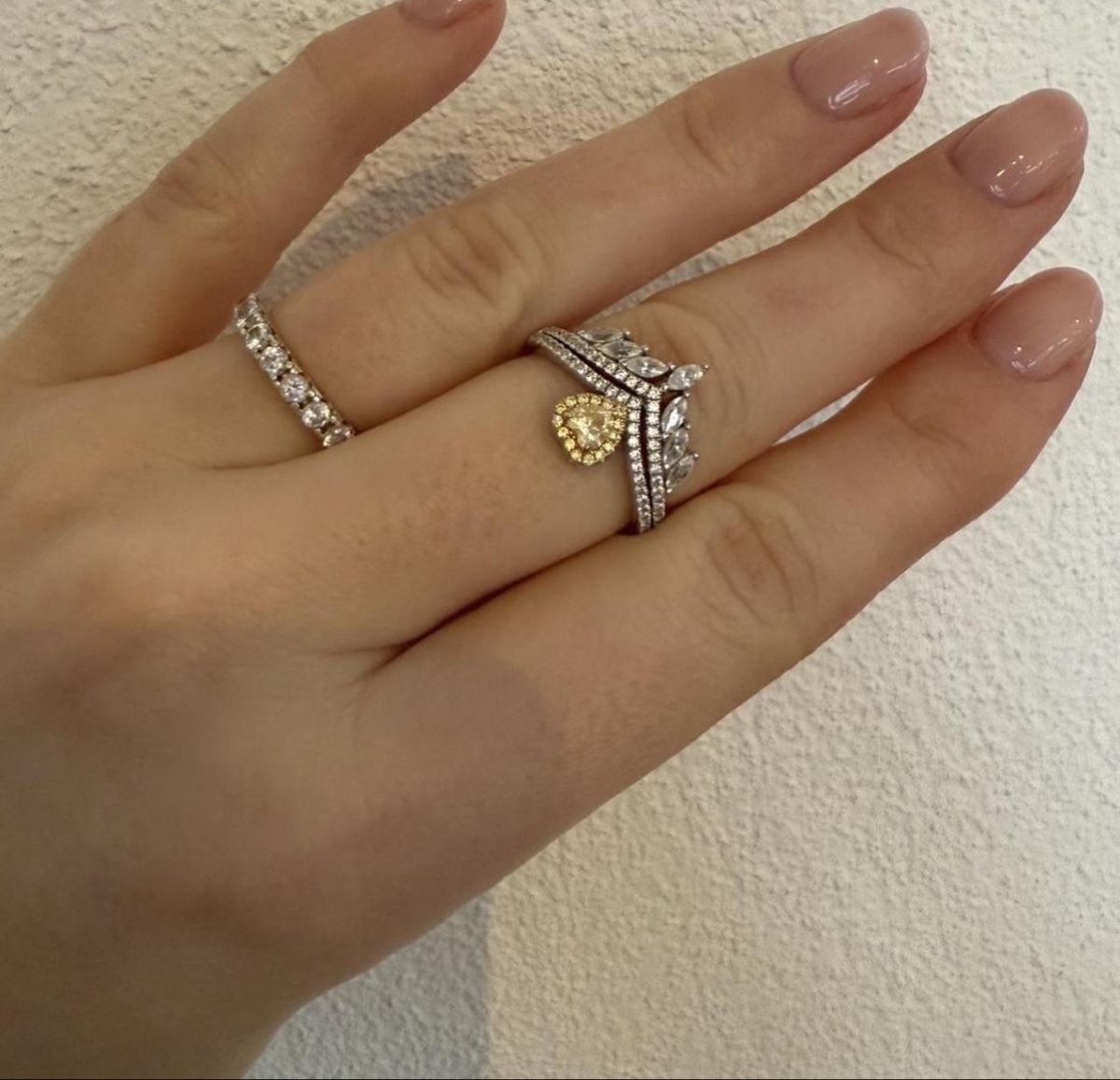 Ringe: Natkina Silver Zirkonia Ring – Neu (gemäss Beschreibung) aus Luzern von Itsclaire