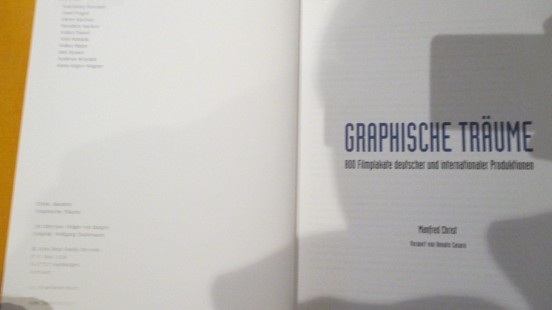 Bücher: Posterbuch Graphische Träume v. M.Christ – Neu (gemäss Beschreibung) aus Wattenwil von Firebird1 6