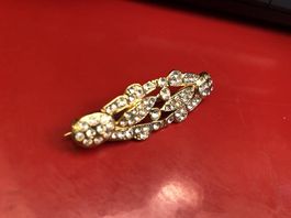 Golden Brosche > 5.2x1.5 cm