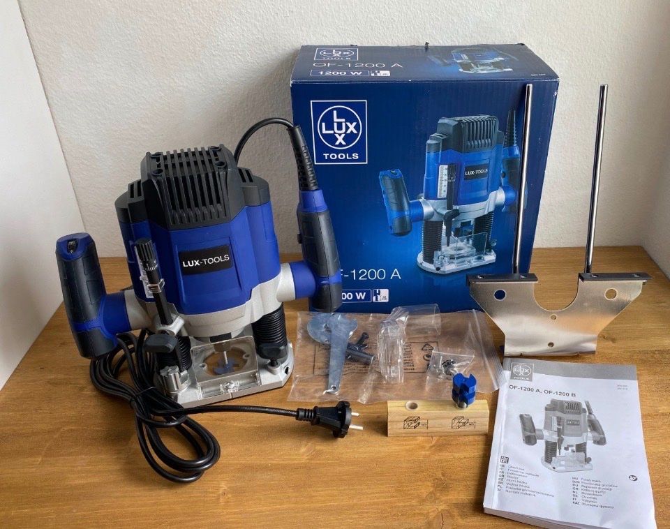 Lux Tutti gli attrezzi: Lux-Tools Oberfräse OF-1200A – Usato da Neerach venduto da topshotta