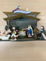 Weihnachtskrippe Metall Wackelfiguren