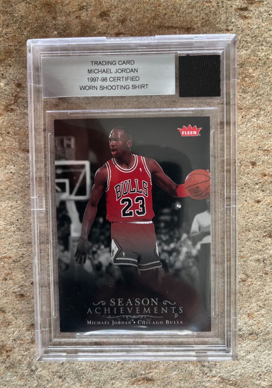 Nba Carte collezionabili: NBA Michael Jordan WORN SHIRT certified – Usato da Moudon venduto da AndreSR89