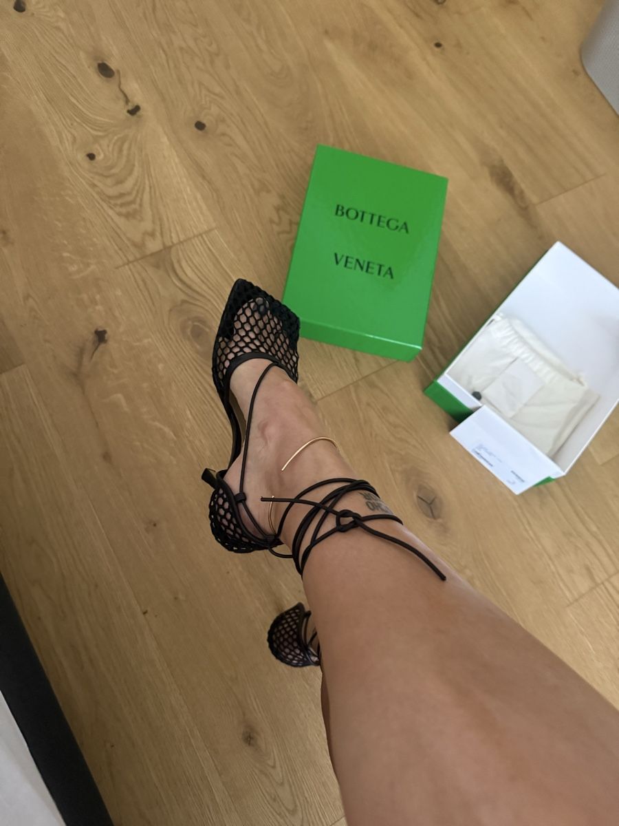 Bottega Veneta Scarpe da donna: Bottega Veneta Stretch Schnürsandale 40 – Usato da Lugano venduto da COMA14 1