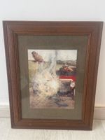 Tableau vintage Lawson Wood - Caricature Automobile Début XX